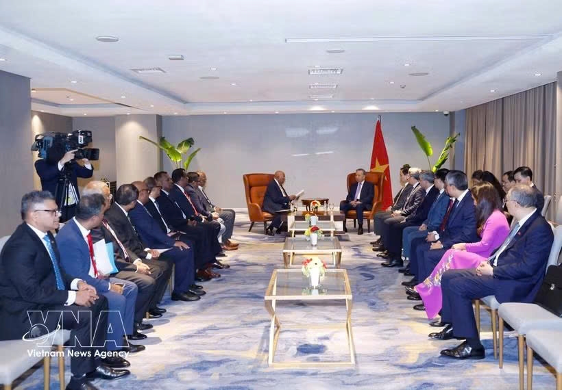 Vietnamese leader hopes for stronger ties with Sri Lanka's Hayleys PLC